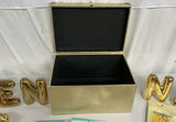 Gold Ceramic Bubble Letters, Balloons - thumbnail 5 of 7
