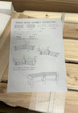 Wooden Bench New In Box - thumbnail 3 of 5