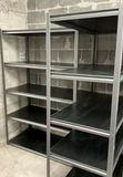 3 Heavy Duty Metal Shelving Units - thumbnail 1 of 3