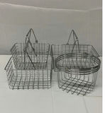 Steel Baskets/miniature grocery carts - thumbnail 5 of 6