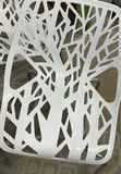 6 White Plastic Bird Nest Chairs - thumbnail 3 of 4