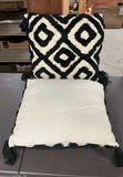Cream And Black Throw Pillows And Throw Blankets - thumbnail 4 of 6