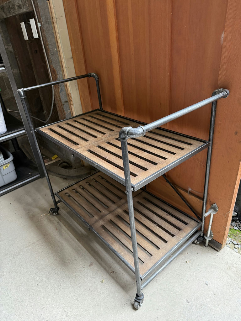 Industrial Style Cart - image 2 of 3