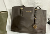 Michael Kors tote bags (olive green and dark brown) - thumbnail 2 of 8