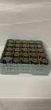 Amber Glass Tumblers with Plastic Storage Rack - thumbnail 4 of 4