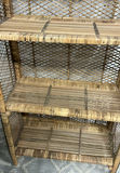 Vintage Boho Rattan Peacock Chair And Bookshelf - thumbnail 4 of 6