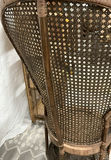 Vintage Boho Rattan Peacock Chair And Bookshelf - thumbnail 6 of 6