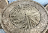 Vintage Boho Rattan Table And 2 Chairs - thumbnail 5 of 7