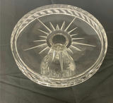 Cut Clear And Colored Glass Vases, cake plates, candle holders, etc. - thumbnail 2 of 9