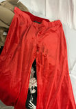 Tan double-breasted blazer, crane-print black dress set, and red Lane Bryant garment - thumbnail 8 of 8