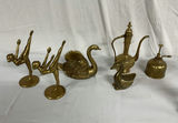 12 Solid Brass Figurines - thumbnail 4 of 12