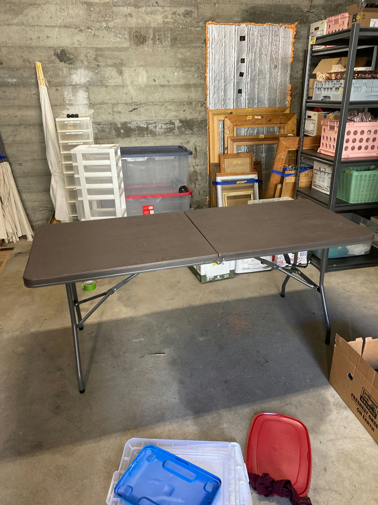 Folding Portable Craft Table - image 2 of 3