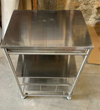 Stainless Steel Kitchen Rolling Cart - thumbnail 1 of 4