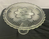 Clear And Colored Cut Glass Serving pieces - thumbnail 3 of 9