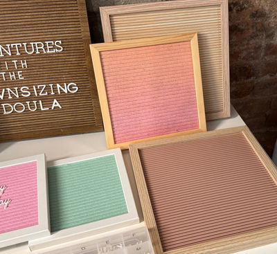 Miscellaneous Letter Boards, And Letters - Image 1 of 7