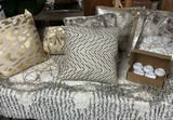 Assorted silver and gold home decor items - thumbnail 1 of 10