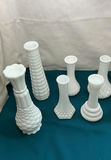 Milk Glass Vases - thumbnail 2 of 4