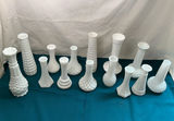 Milk Glass Vases - thumbnail 1 of 4