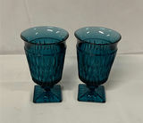 Assorted Colored Glass Goblets and Dessert Cups - thumbnail 3 of 7