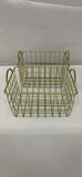 Gold Toned Metal Baskets And Candle Holders - thumbnail 1 of 7