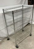 Stainless Steel Rolling Shelf - thumbnail 2 of 3
