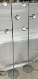 Pair Of Silver Floor Lamps - thumbnail 1 of 5