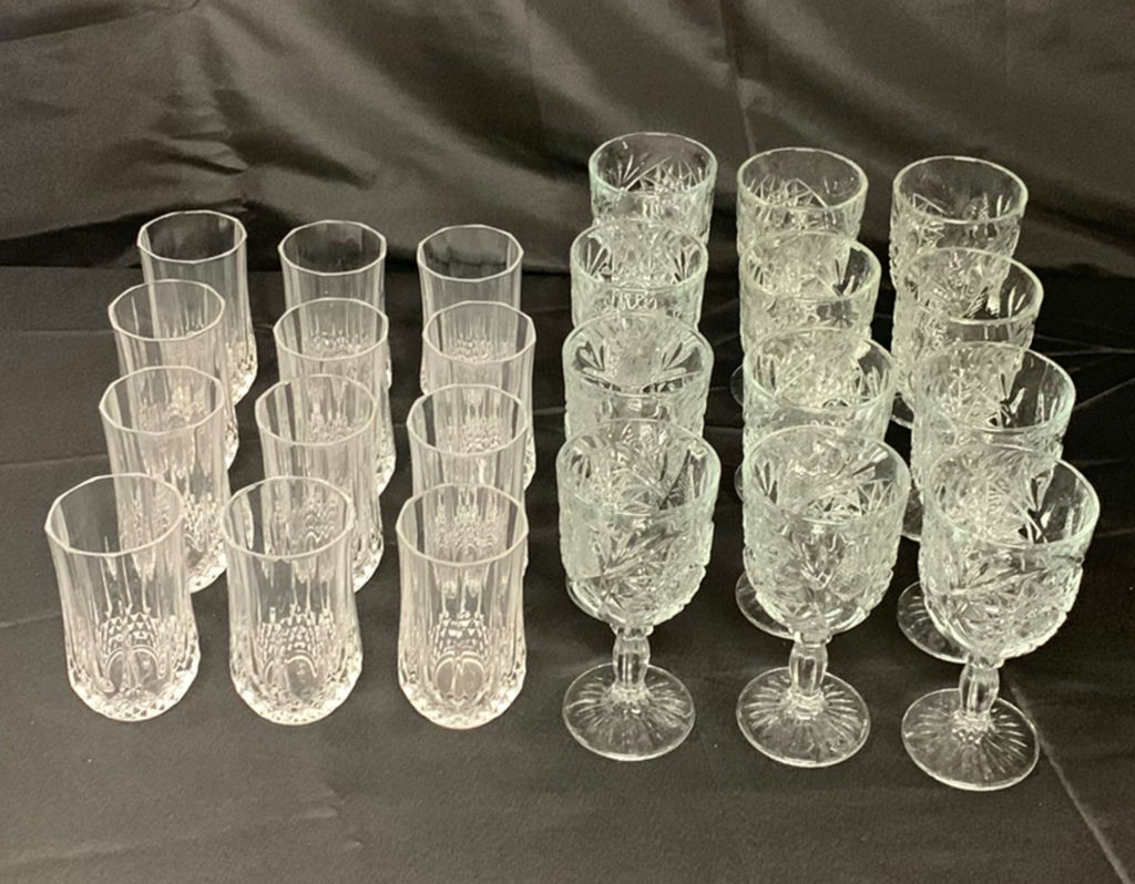 Clear Cut Glassware - image 1 of 6