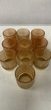 Gold Toned Metal And Glass Votive Holders - thumbnail 6 of 8