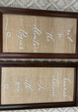 MR & MRS wedding signs and guestbook decor - thumbnail 5 of 5
