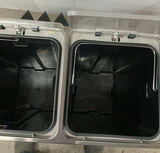 80 Quart Patio Cooler New In Box And Dual Trash can - thumbnail 7 of 7