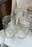 Glass jars with metal lids, most NEW - thumbnail 3 of 4