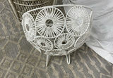 Vintage White Rattan Chair, Decor - thumbnail 5 of 5
