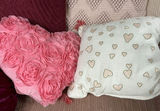 Pillows And Rug, And Valance In Shades Of Pink - thumbnail 3 of 7