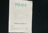 MCM Inspired, Black Velour Settee And Two Matching armless Chairs - thumbnail 8 of 8