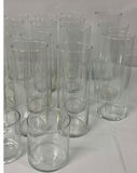 Clear Glass Vase Style Candle Holders - thumbnail 5 of 5