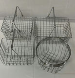 Steel Baskets/miniature grocery carts - thumbnail 4 of 6