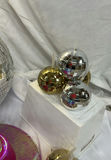 Disco Balls and Neon Party Sign with Iridescent Hats - thumbnail 7 of 9