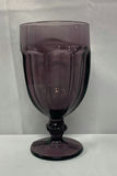 Set of 11 Purple Glass Stemmed Goblets - thumbnail 3 of 4