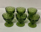 Assorted Colored Glass Goblets and Dessert Cups - thumbnail 2 of 7
