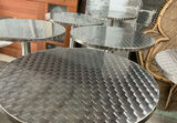 6 Pub Height Chrome Tables - thumbnail 2 of 4