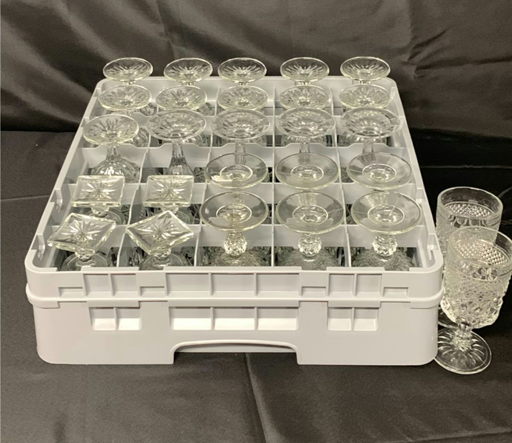 Clear Glass Goblets and Stemware - image 8 of 8