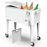 80 Quart Patio Cooler New In Box And Dual Trash can - thumbnail 1 of 7