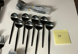 Black Metal Flatware - thumbnail 10 of 13