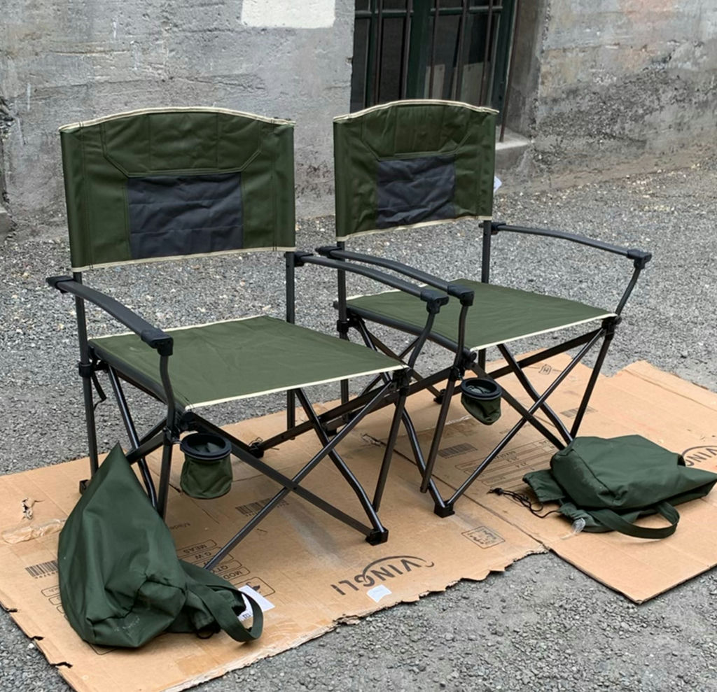 Pair Of Camp Chairs - image 1 of 4