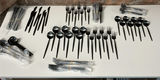 Black Metal Flatware - thumbnail 1 of 13