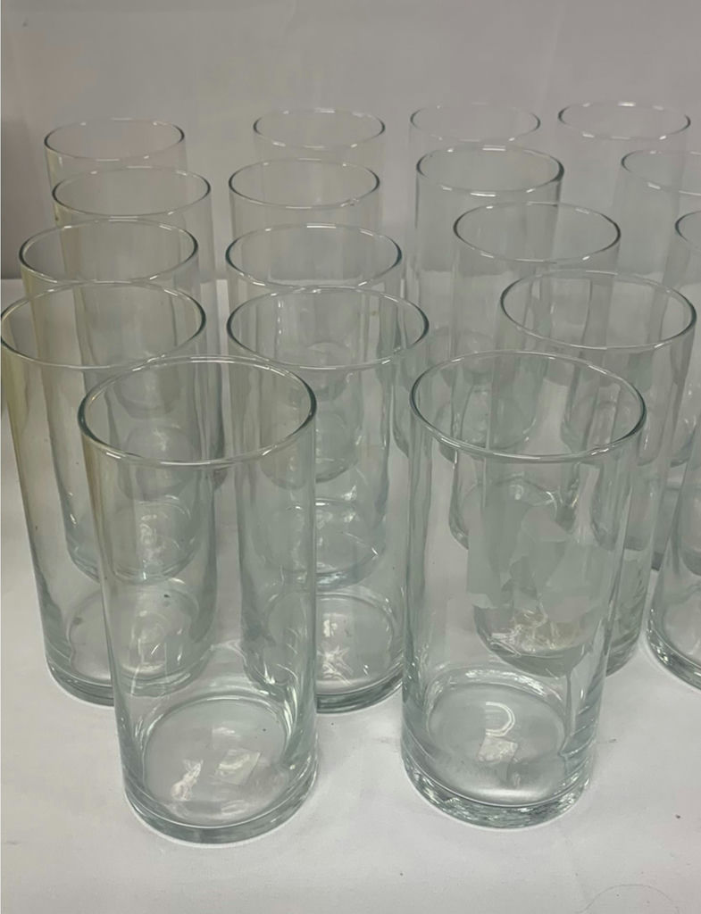 Clear Glass Vase Style Candle Holders - image 3 of 5