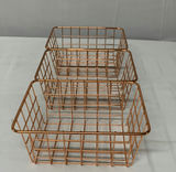 Copper Toned Baskets And Candle Holders - thumbnail 2 of 4