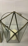 Copper And Brass Toned Candle Holders And Candles - thumbnail 7 of 8