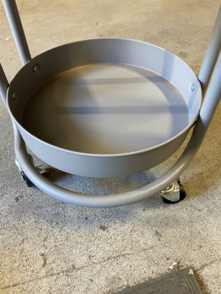 Metal Cart With Wheels - image 3 of 3