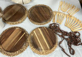 Natural Wood Table Settings - thumbnail 2 of 6